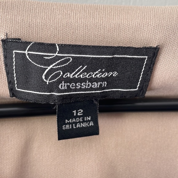 Size 12 Midi Black & Brown Lace Dress - Picture 6 of 8